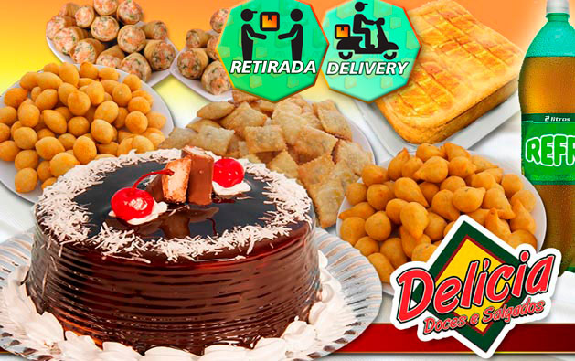 Bolos aniversário - Destaque - Delícias da Pamy - Loja de Doces e Salgados